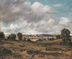 120 View of Dedham from East Bergholt<br>
