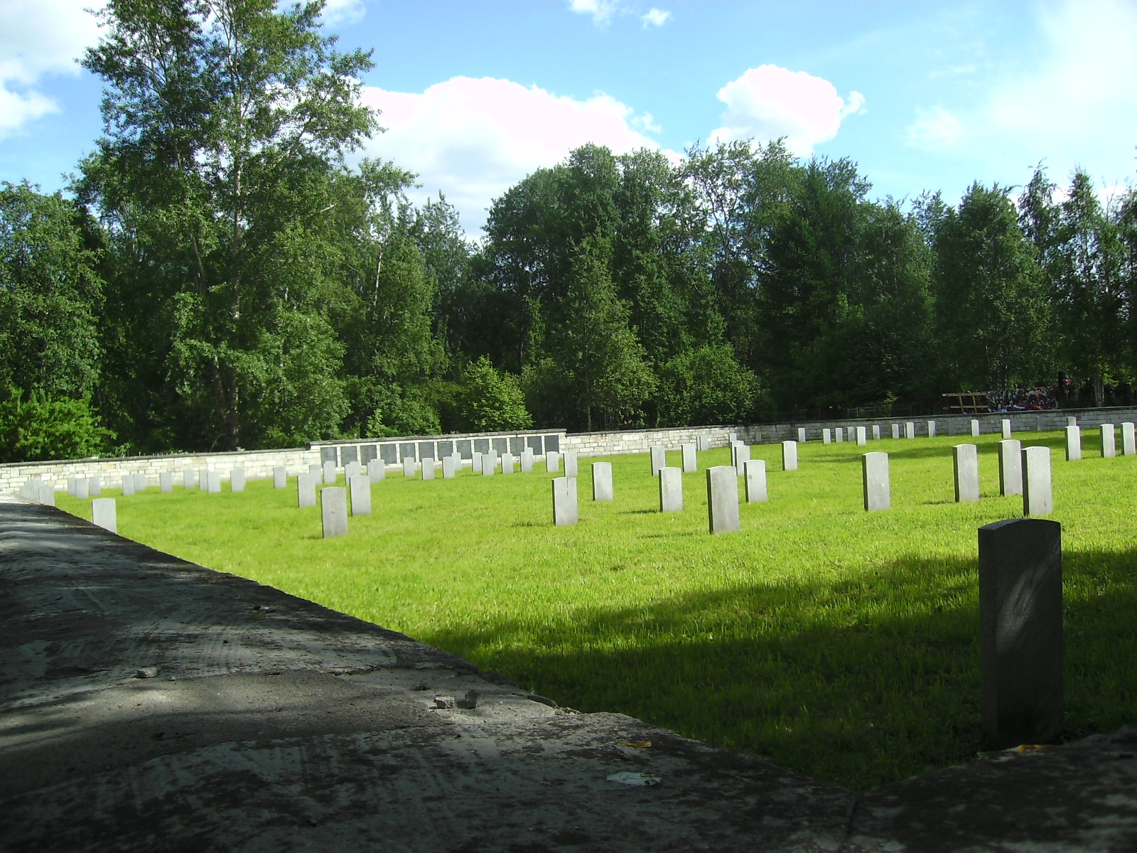 Archangel Allied Cemetery, Russia<br>Photograph courtesy of Pat Twomey