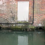 Brick water inlet arches<br>