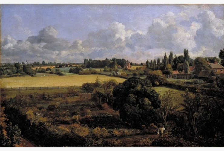 Golding-Constable Kitchen Garden<br>Low resolution image (for comparison)<br />