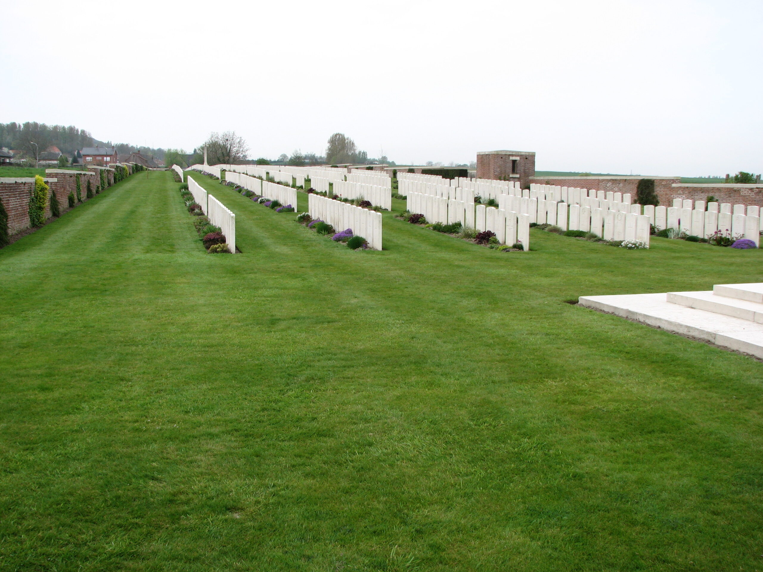 La Clytte Military Cemetery, near Ieper, Belgium<br>MA