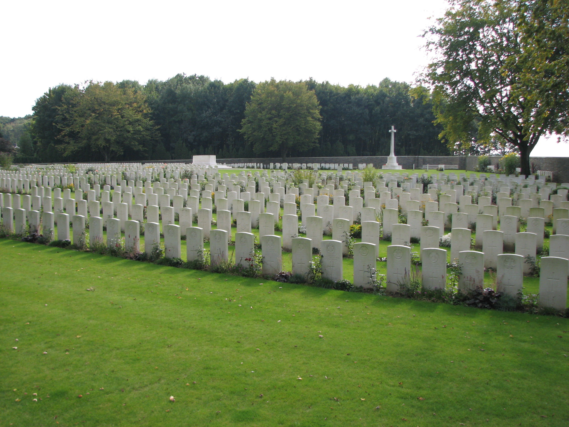 Sanctuary Wood Cemetery, near Ieper (Ypres), Belgium<br>MA