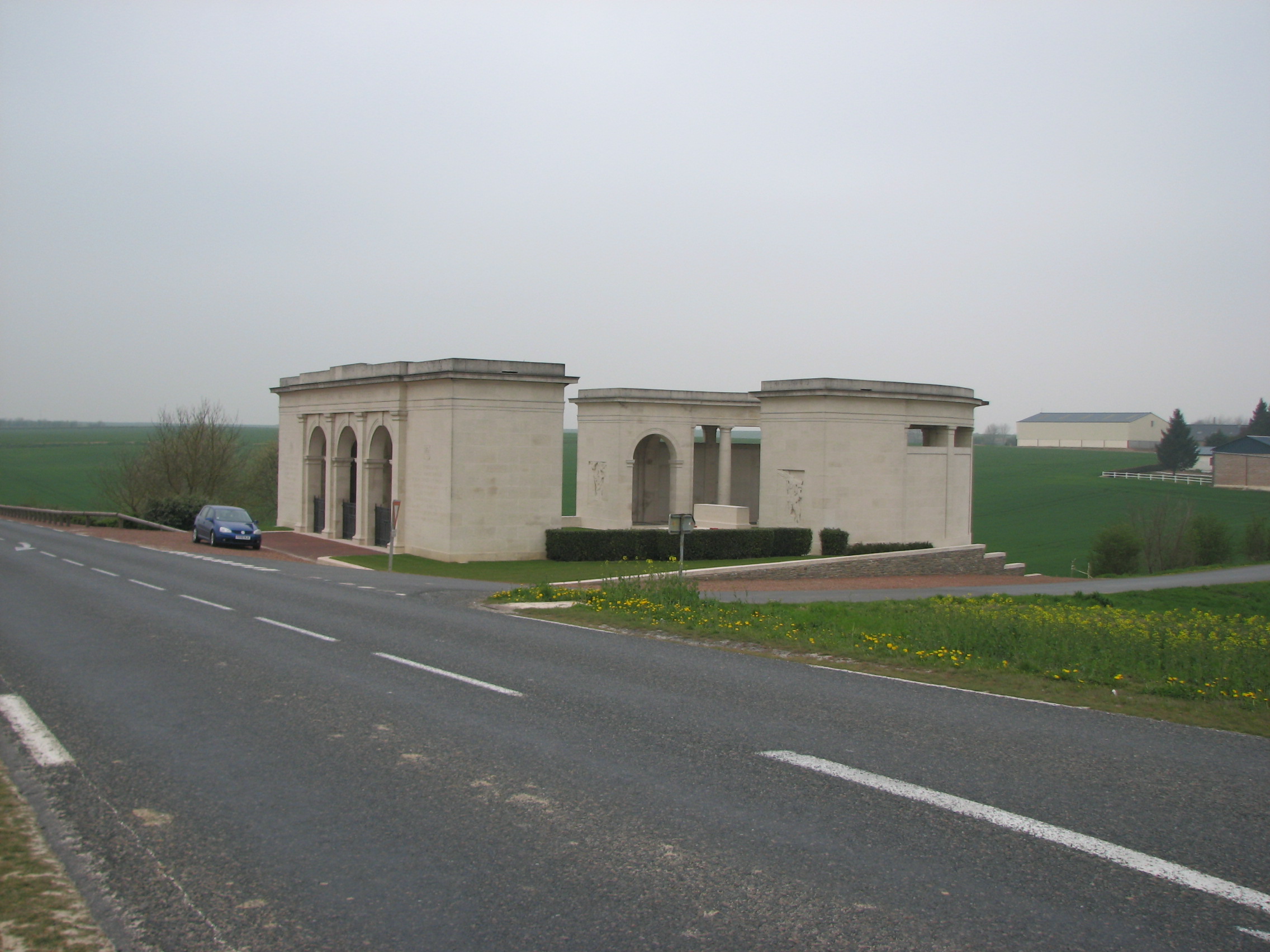 Cambrai Memorial, Louverval, France<br>MA