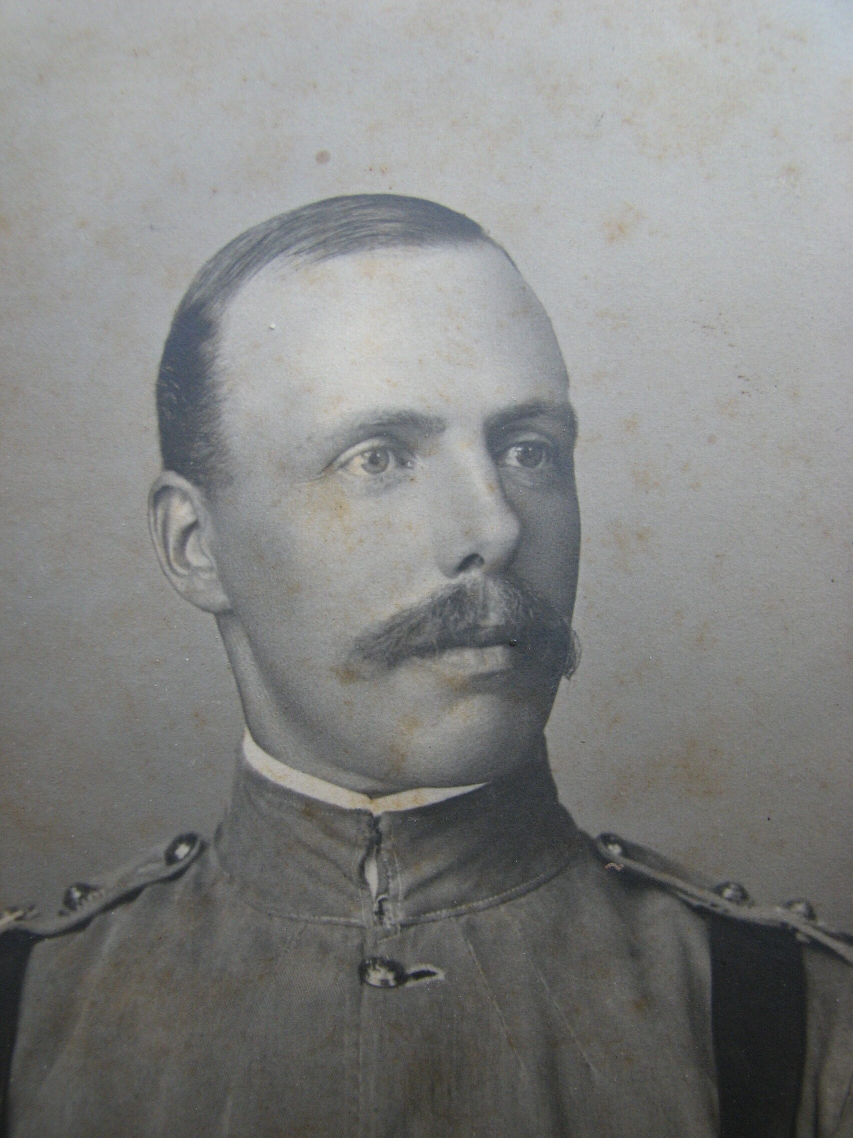 Arthur Barhorp<br>circa 1894<br />Photograph courtesy of the late Major M.J. Barthorp, Retd.