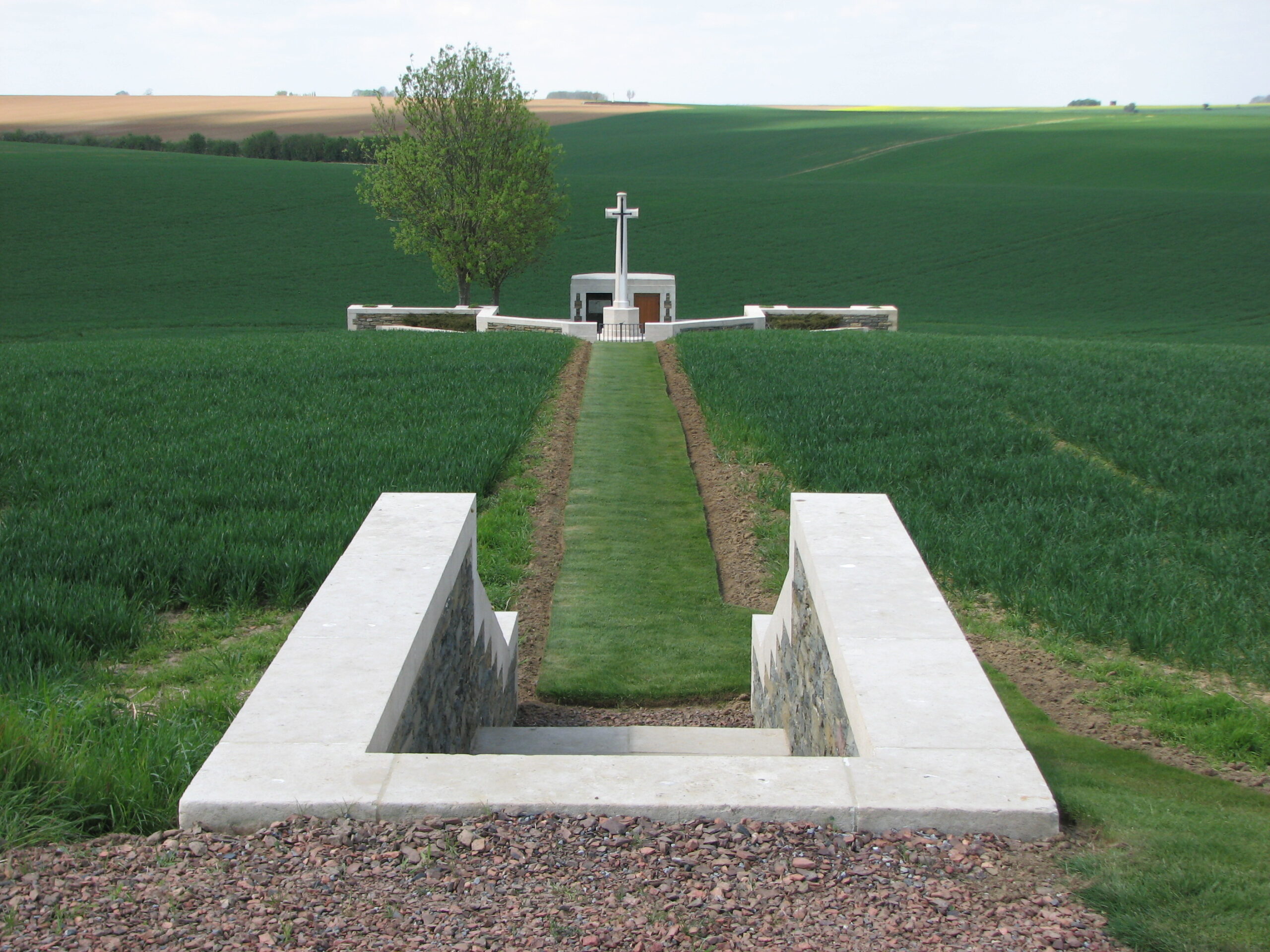 Pigeon Ravine Cemetery, Epehy, France<br>MA