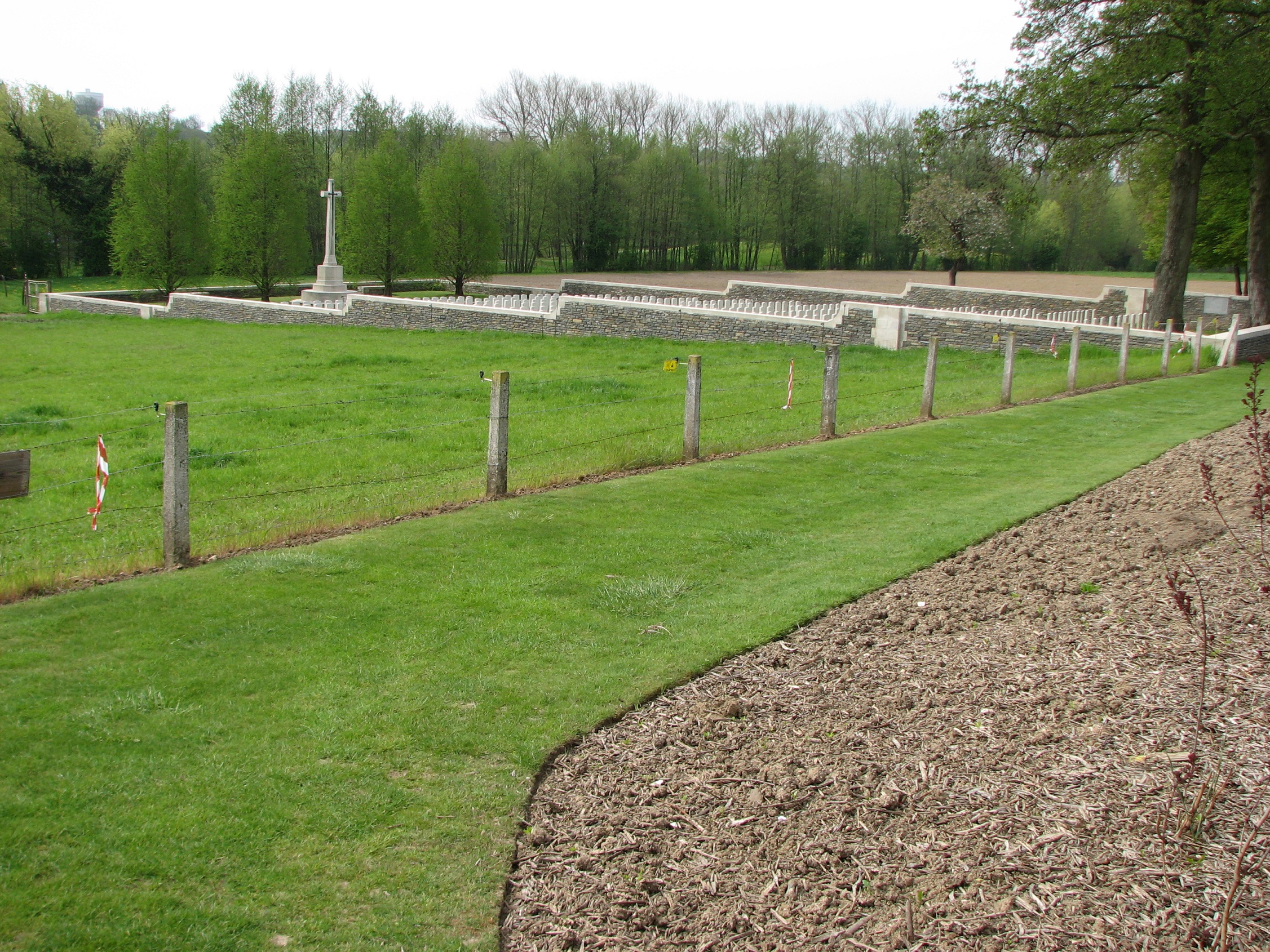 Ste. Catherine British Cemetery,  nr. Arras, France<br>MA