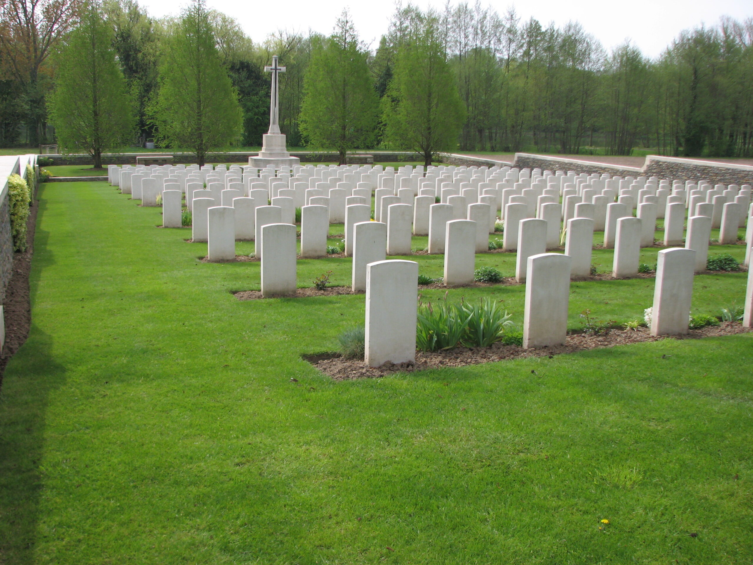 Ste. Catherine British Cemetery,  nr. Arras, France<br>MA