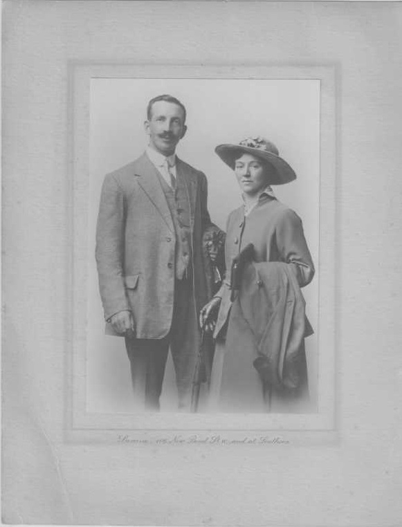 Robert and Maud Neville<br>Photograph courtesy of Mrs B. Neville